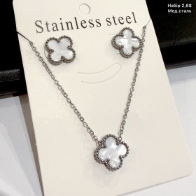 Набір 0036 (сережки і цепочка з кулоном)